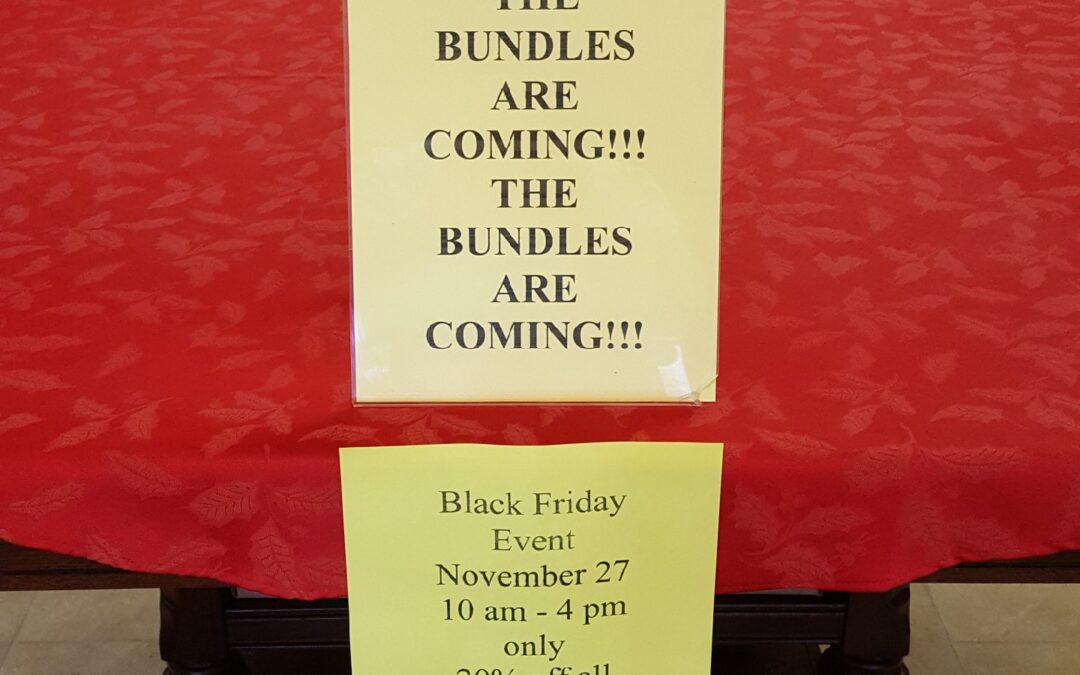 The Bundles Are Coming – Black Friday