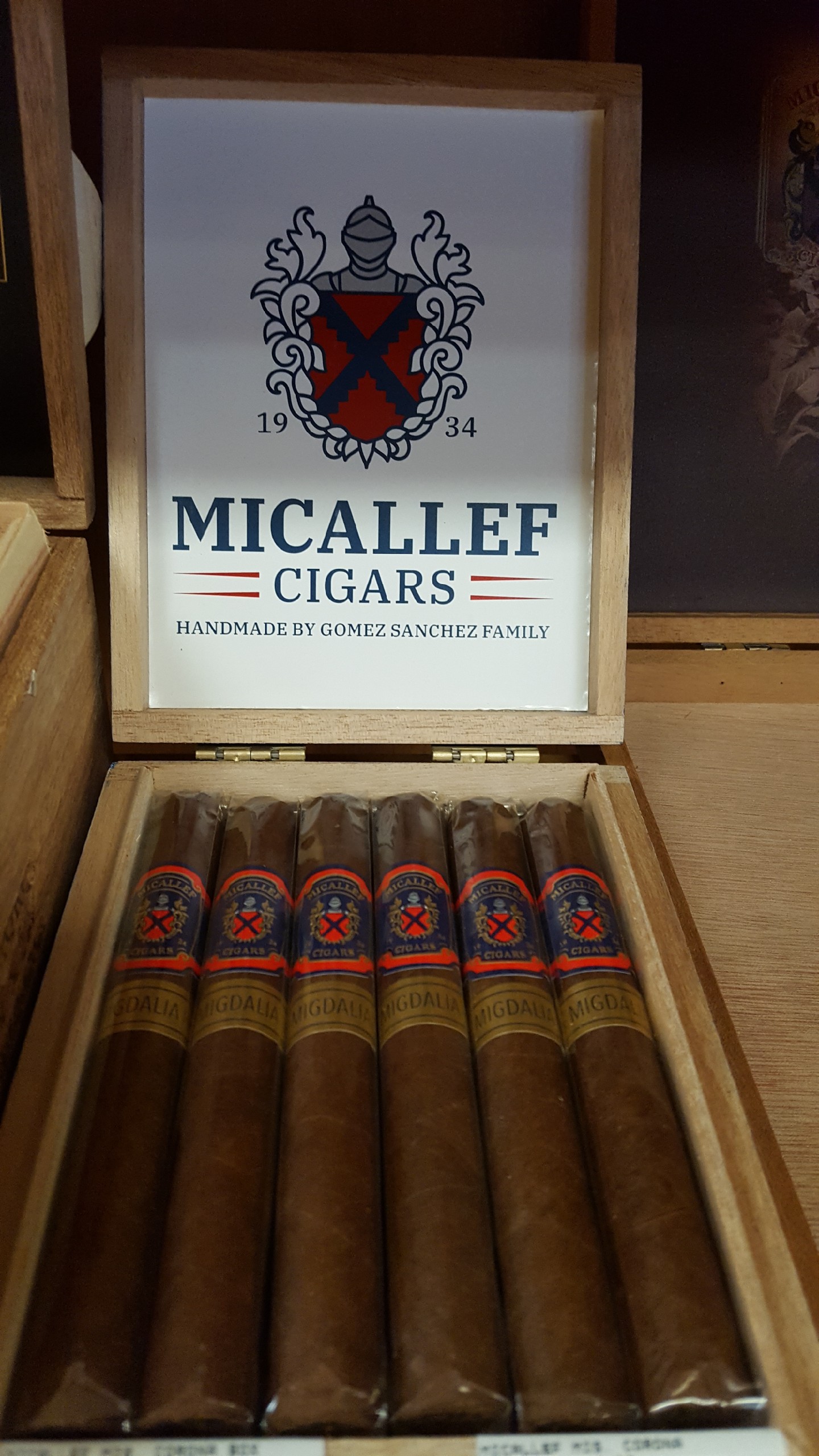 Micallef Migdalia S.E. Corona Just landed at Cigar and Tabac ltd.