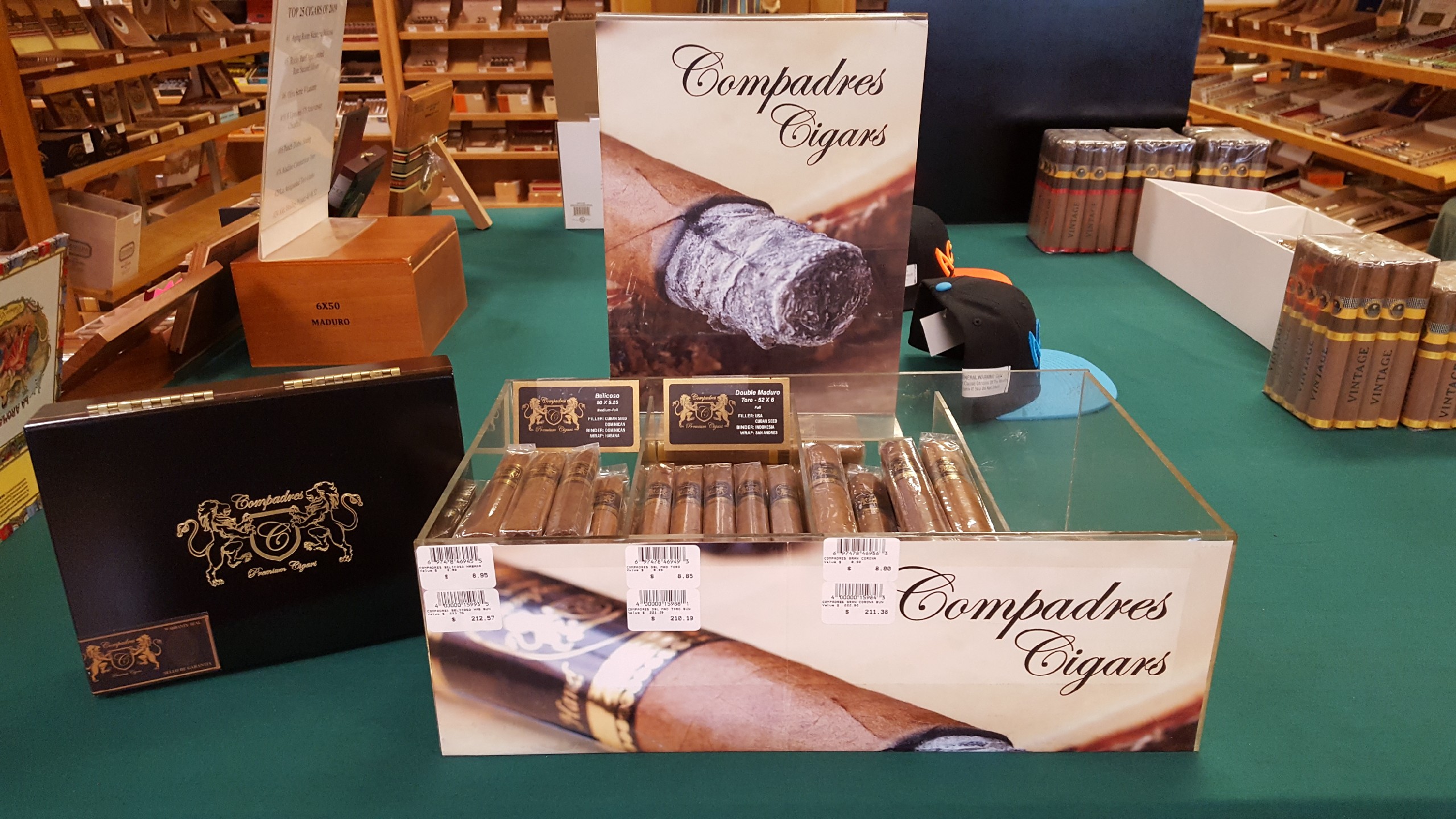 Compadres Cigars are In Stock at Cigar and Tabac ltd