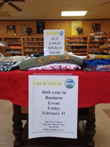 Friday Feb 11th, 40th Year in Business Event