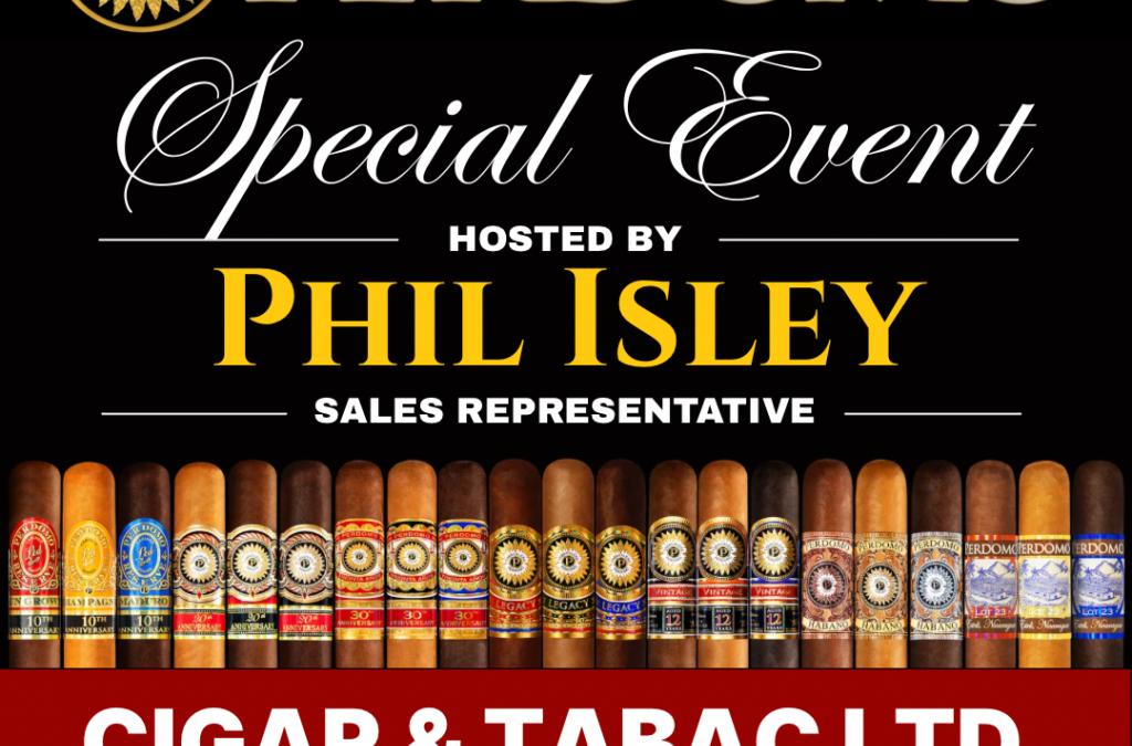 PERDOMO CIGARS SPECIAL EVENT!